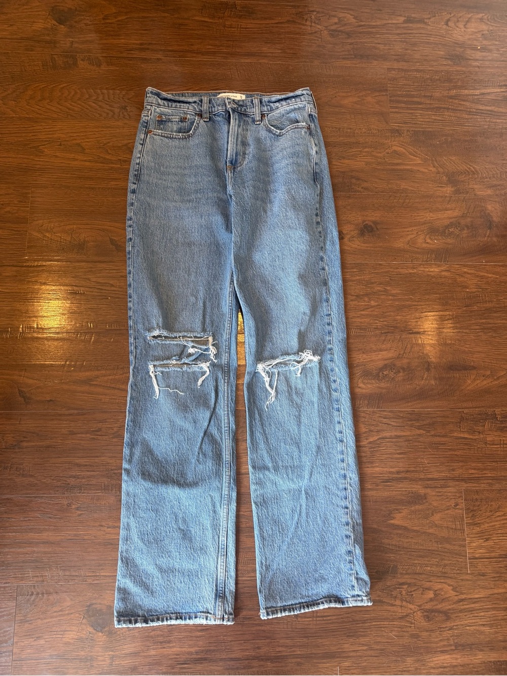 Abercrombie & Fitch The Baggy Low Rise 25 LONG